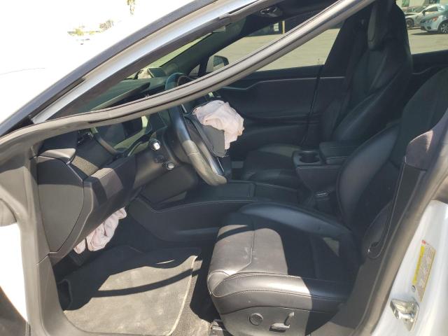 5YJSA1E25JF271662 - 2018 TESLA MODEL S ნაცრისფერი ფოტო 7