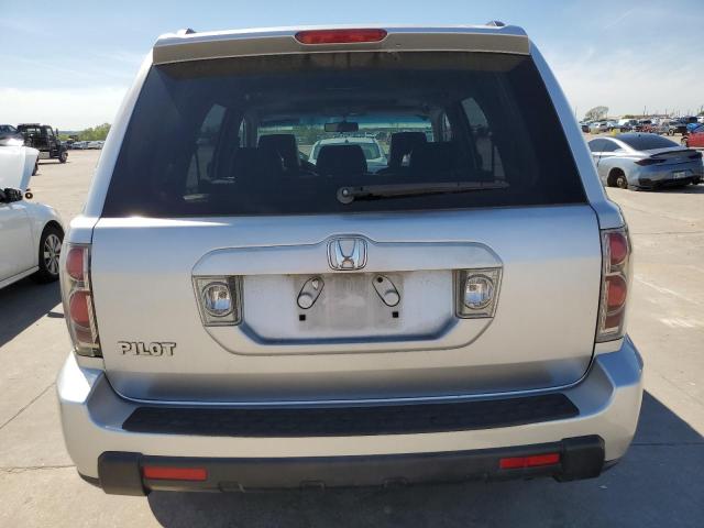 5FNYF28506B014469 - 2006 HONDA PILOT EX SILVER photo 6