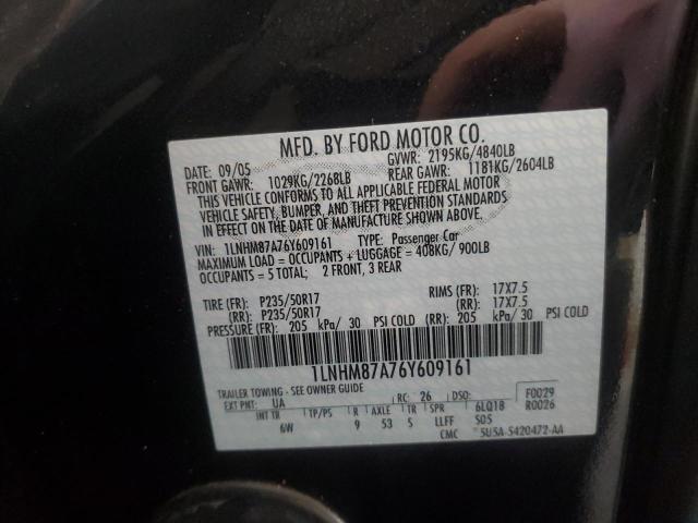 1LNHM87A76Y609161 - 2006 LINCOLN LS Qara foto 12