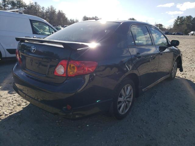 2T1BE40E59C001502 - 2009 TOYOTA COROLLA XRS BLACK photo 3