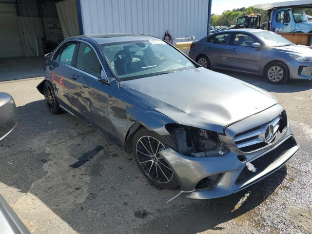 55SWF8DB7KU312550 - 2019 MERCEDES-BENZ C 300 GRAY photo 4