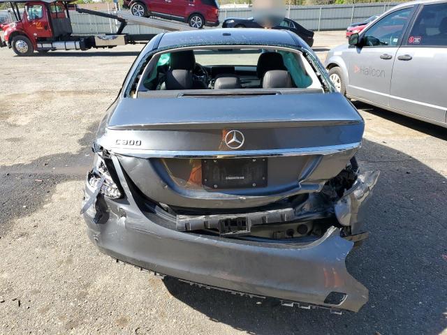 55SWF8DB7KU312550 - 2019 MERCEDES-BENZ C 300 GRAY photo 6