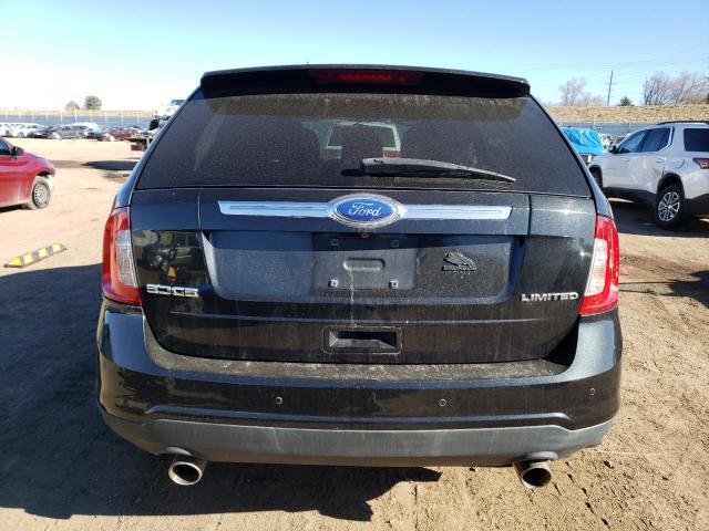 2FMDK3KC7BBB12540 - 2011 FORD EDGE LIMITED BLACK photo 6