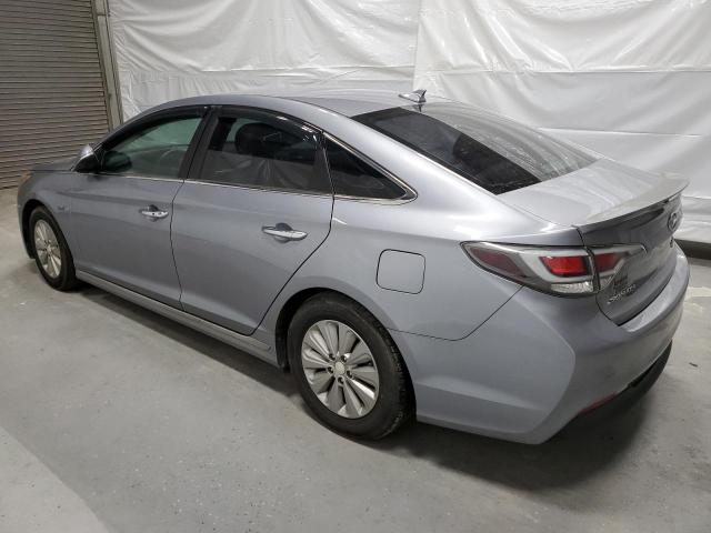 KMHE24L19GA034871 - 2016 HYUNDAI SONATA HYBRID GRAY photo 2