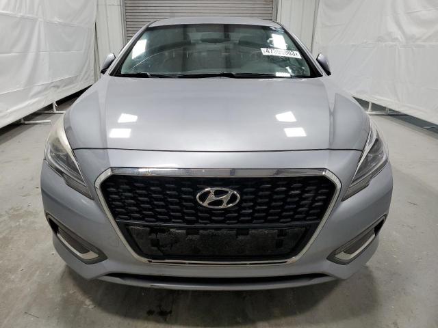 KMHE24L19GA034871 - 2016 HYUNDAI SONATA HYBRID GRAY photo 5