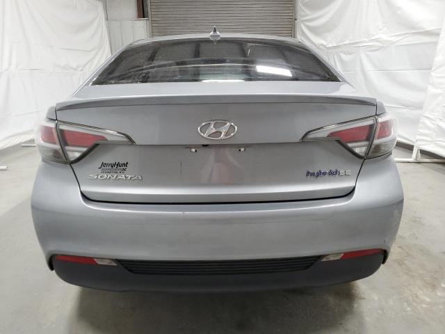 KMHE24L19GA034871 - 2016 HYUNDAI SONATA HYBRID GRAY photo 6