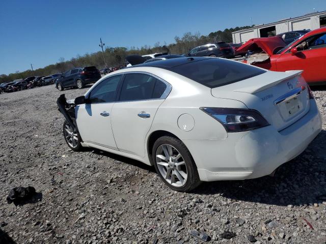 1N4AA5AP0EC909992 - 2014 NISSAN MAXIMA S WHITE photo 2