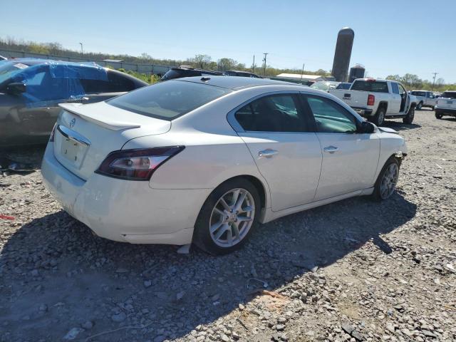 1N4AA5AP0EC909992 - 2014 NISSAN MAXIMA S WHITE photo 3