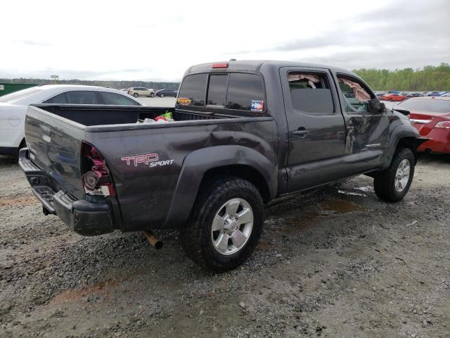 3TMJU4GN1AM107493 - 2010 TOYOTA TACOMA DOUBLE CAB PRERUNNER GRAY photo 3