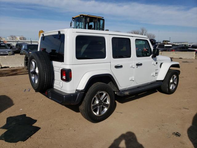 1C4HJXEG4JW140792 - 2018 JEEP WRANGLER U SAHARA WHITE photo 3