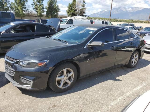 1G1ZB5ST3HF219090 - 2017 CHEVROLET MALIBU LS BLACK photo 1