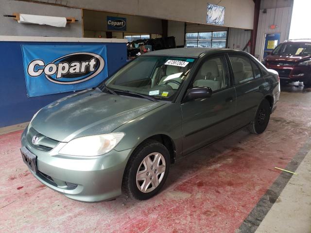 2HGES16364H584771 - 2004 HONDA CIVIC DX VP Yaşıl foto 1