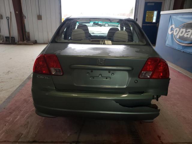 2HGES16364H584771 - 2004 HONDA CIVIC DX VP Yaşıl foto 6