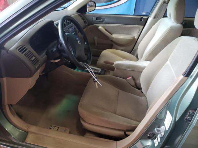 2HGES16364H584771 - 2004 HONDA CIVIC DX VP Yaşıl foto 7