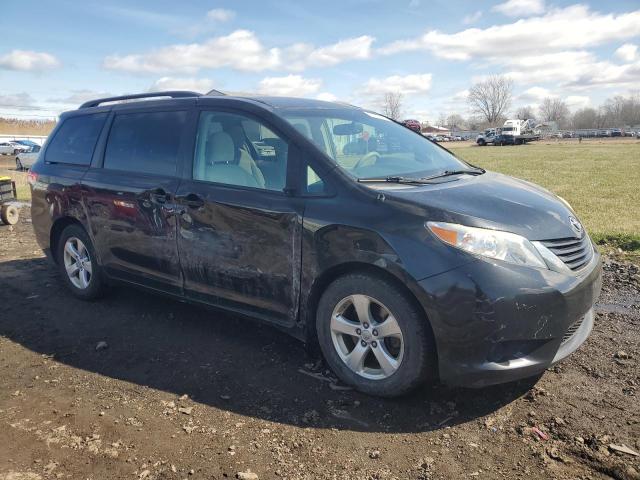 5TDKK3DC6ES490361 - 2014 TOYOTA SIENNA LE BLACK photo 4