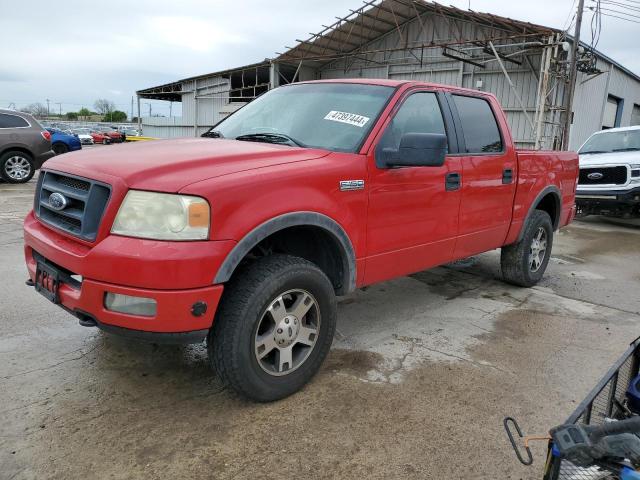 1FTPW14515FA81295 - 2005 FORD F150 SUPERCREW RED photo 1