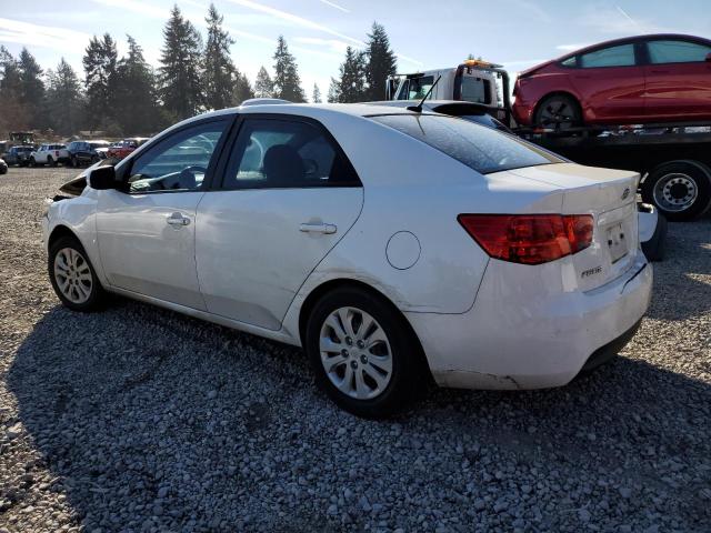 KNAFT4A24C5487829 - 2012 KIA FORTE LX WHITE photo 2