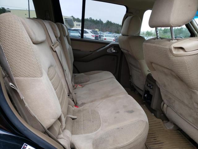 5N1AR18W86C652554 - 2006 NISSAN PATHFINDER LE 黑色 照片 11