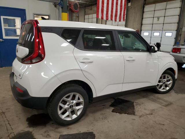 KNDJ23AUXL7059702 - 2020 KIA SOUL LX WHITE photo 3