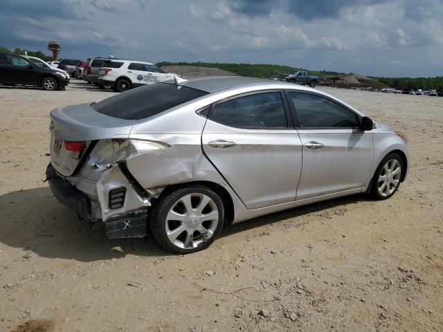 KMHDH4AE1CU467626 - 2012 HYUNDAI ELANTRA GLS SILVER photo 3