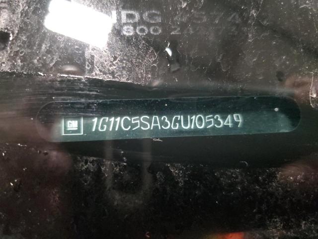 1G11C5SA3GU105349 - 2016 CHEVROLET MALIBU LIM LT Графитовый фото 13