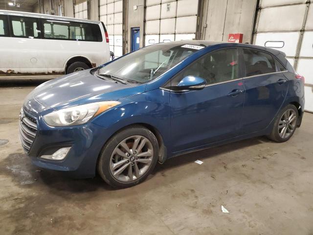 KMHD35LH9GU284718 - 2016 HYUNDAI ELANTRA GT BLUE photo 1