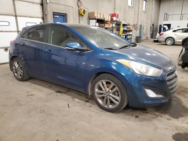 KMHD35LH9GU284718 - 2016 HYUNDAI ELANTRA GT BLUE photo 4