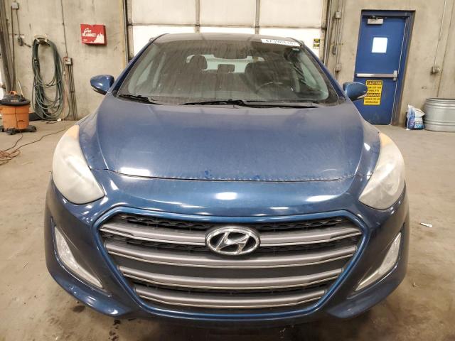 KMHD35LH9GU284718 - 2016 HYUNDAI ELANTRA GT BLUE photo 5