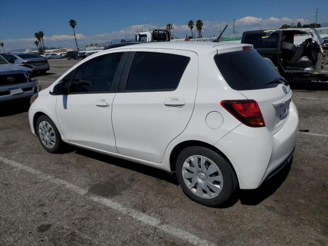 VNKKTUD30FA031030 - 2015 TOYOTA YARIS WHITE photo 2