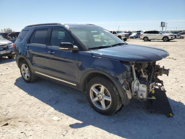 1FM5K8D86GGB97865 - 2016 FORD EXPLORER XLT BLUE photo 4