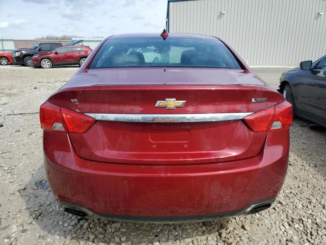 2G1125S33J9130633 - 2018 CHEVROLET IMPALA PREMIER MAROON photo 6