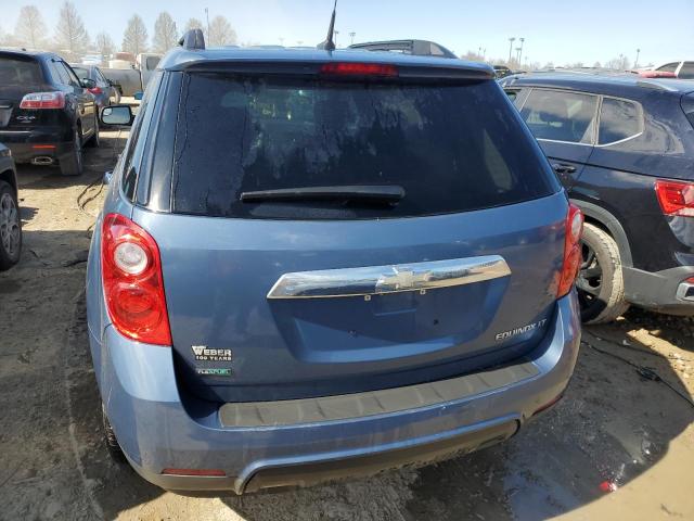 2GNALDEK2C6211457 - 2012 CHEVROLET EQUINOX LT BLUE photo 6