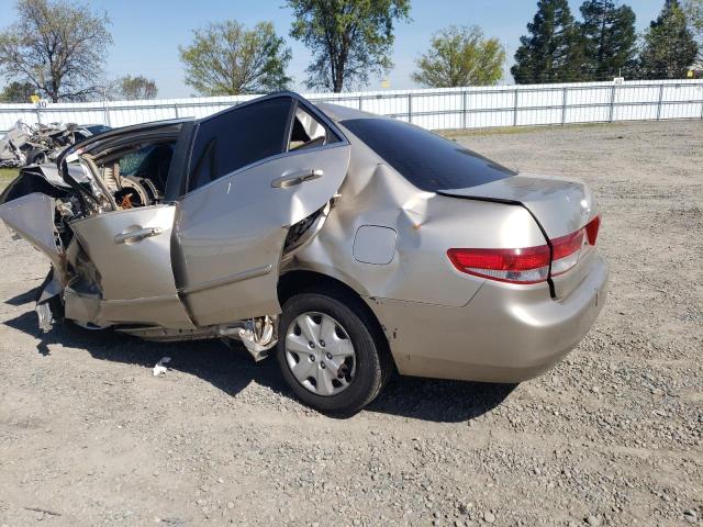 3HGCM56383G713021 - 2003 HONDA ACCORD LX TAN photo 2