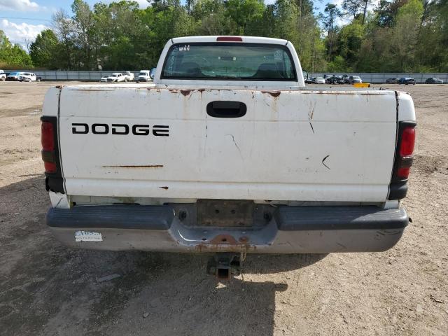 1B7HC16X61S258744 - 2001 DODGE RAM 1500 WHITE photo 6