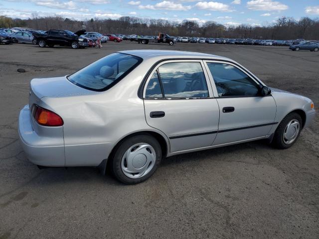 2T1BR12E5YC355874 - 2000 TOYOTA COROLLA VE SILVER photo 3