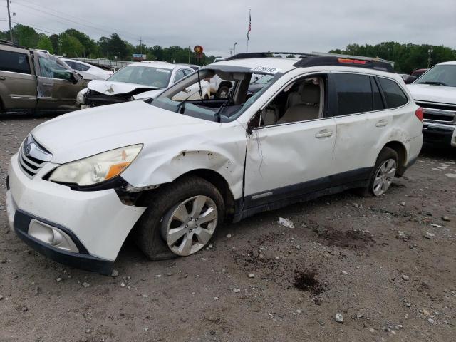 4S4BRDJC3B2329535 - 2011 SUBARU OUTBACK 3.6R LIMITED WHITE photo 1