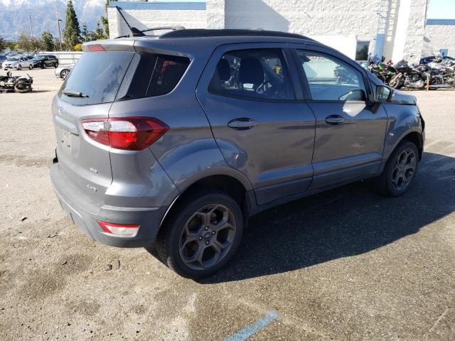 MAJ6P1CL6JC244596 - 2018 FORD ECOSPORT SES GRAY photo 3