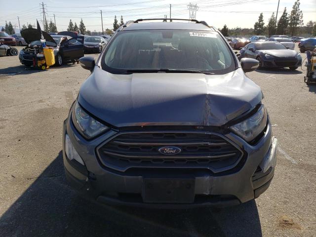 MAJ6P1CL6JC244596 - 2018 FORD ECOSPORT SES GRAY photo 5