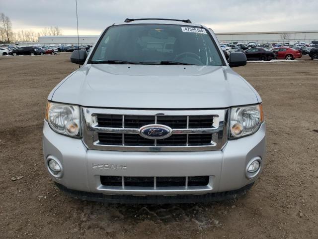 1FMCU0DG4AKA11464 - 2010 FORD ESCAPE XLT SILVER photo 5