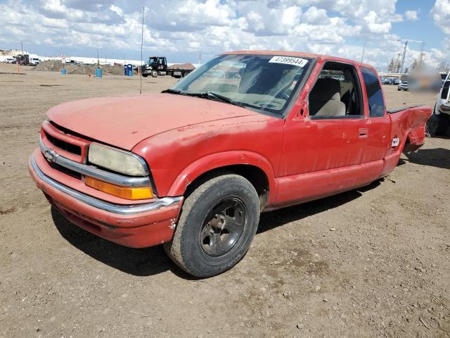 1GCCS19WX18230359 - 2001 CHEVROLET S TRUCK S10 RED photo 1
