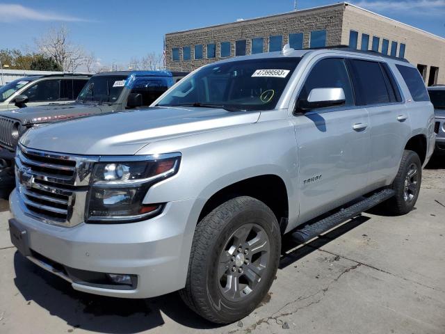 1GNSKBKC3GR476293 - 2016 CHEVROLET TAHOE K1500 LT SILVER photo 1