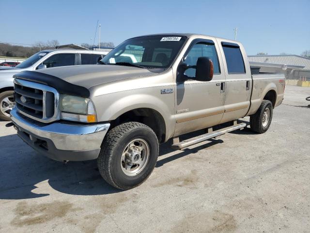 1FTNW21P04EC92169 - 2004 FORD F250 SUPER DUTY TAN photo 1