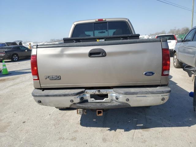 1FTNW21P04EC92169 - 2004 FORD F250 SUPER DUTY TAN photo 6