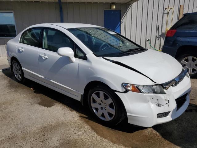 2HGFA1F50AH533755 - 2010 HONDA CIVIC LX WHITE photo 4