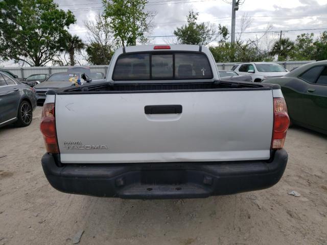 5TETX22N85Z116342 - 2005 TOYOTA TACOMA ACCESS CAB ვერცხლისფერი ფოტო 6
