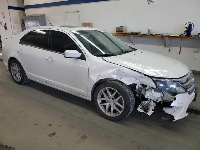 3FAHP0JAXCR260082 - 2012 FORD FUSION SEL WHITE photo 4