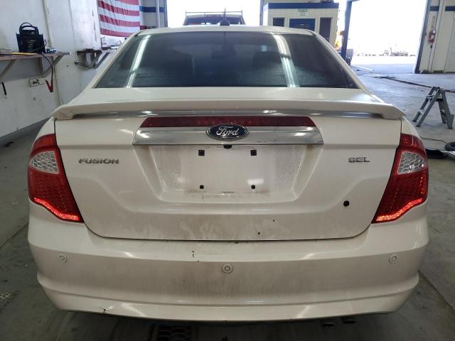 3FAHP0JAXCR260082 - 2012 FORD FUSION SEL WHITE photo 6