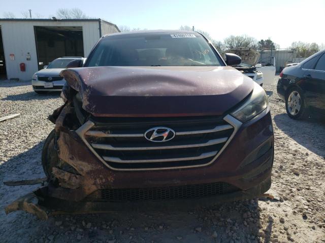 KM8J23A48HU291333 - 2017 HYUNDAI TUCSON SE BURGUNDY photo 5