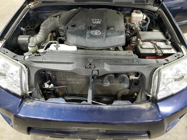 JTEBU14R568053715 - 2006 TOYOTA 4RUNNER SR5 BLUE photo 11