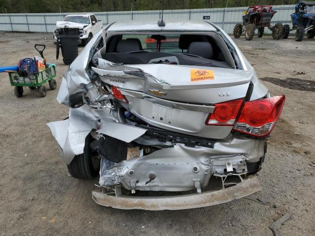 1G1PG5SB1F7144381 - 2015 CHEVROLET CRUZE LTZ SILVER photo 6